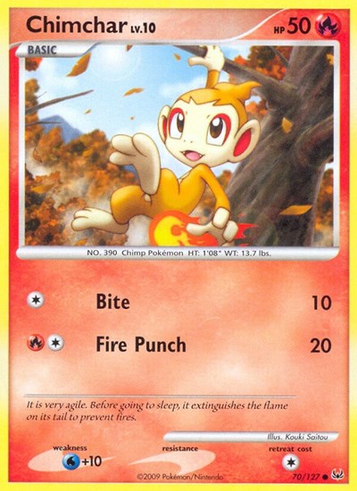 Chimchar 70 — Platinum
