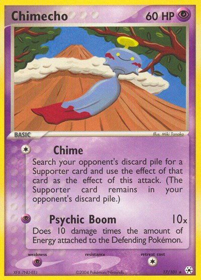 Chimecho 17 — EX Hidden Legends