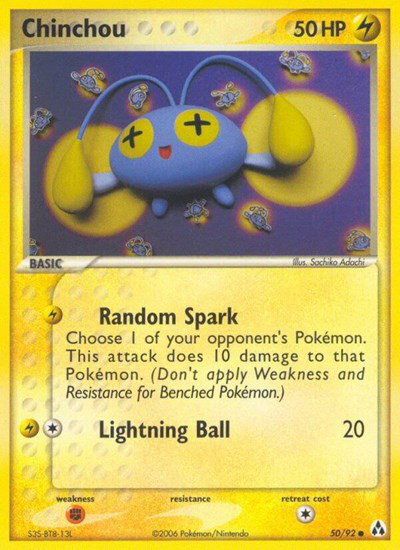 Chinchou 50 — EX Legend Maker