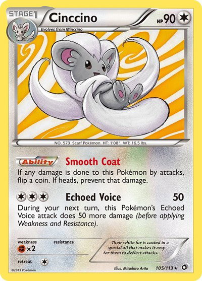 Cinccino 105 — Legendary Treasures