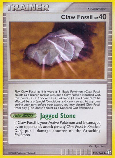 Claw Fossil 138 — Legends Awakened