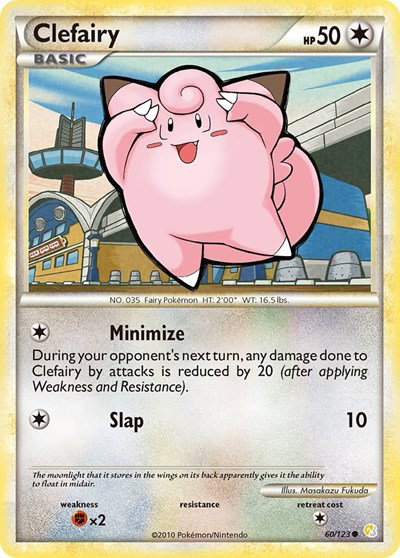 Clefairy 60 — HeartGold SoulSilver
