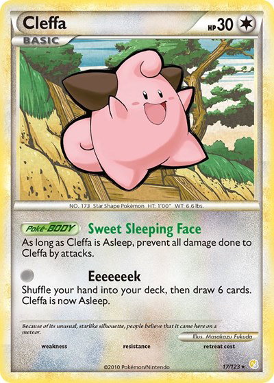 Cleffa 17 — HeartGold SoulSilver