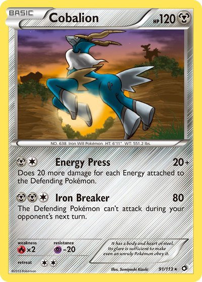 Cobalion 91 — Legendary Treasures
