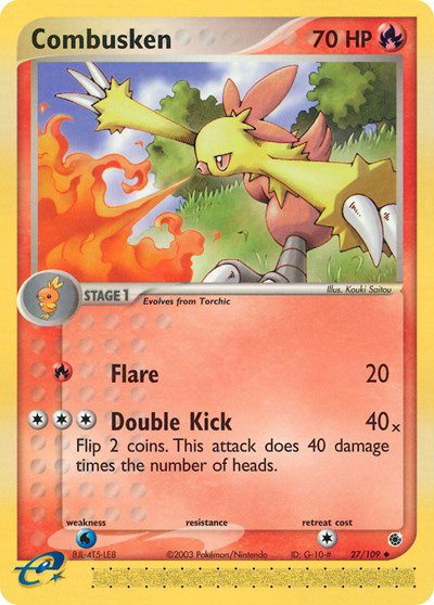 Combusken (27) 27 — EX Ruby & Sapphire