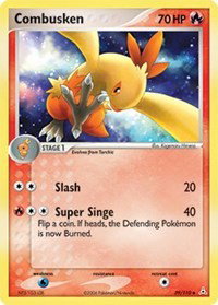 Combusken 39 — EX Holon Phantoms