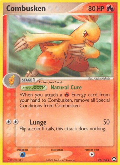 Combusken 29 — EX Power Keepers