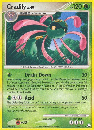 Cradily 21 — Legends Awakened