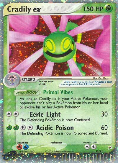 Cradily ex 90 — EX Team Magma vs Team Aqua