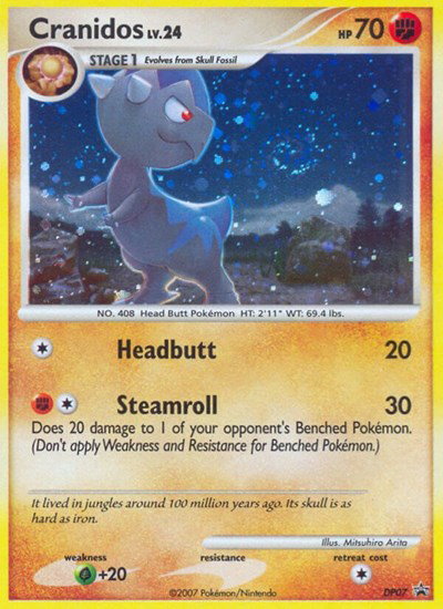 Cranidos DP07 — Diamond and Pearl Promos