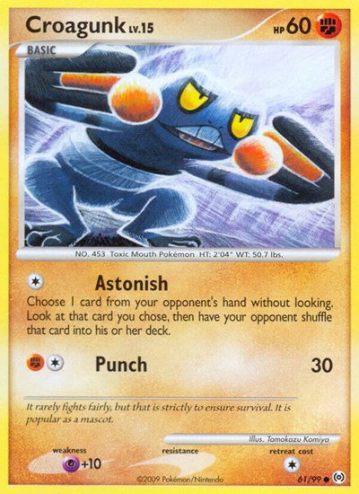 Croagunk 61/99 — Platinum Arceus
