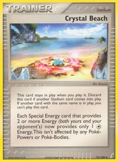 Crystal Beach 75 — EX Crystal Guardians