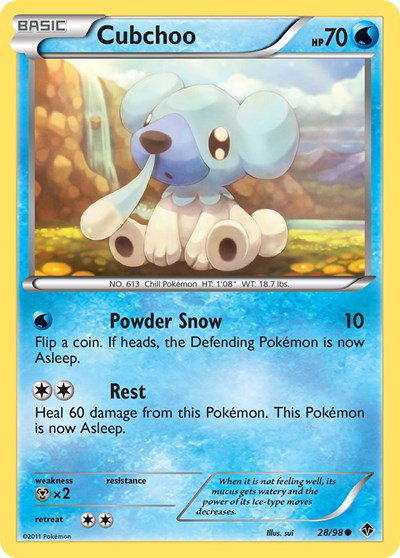 Cubchoo (28) 28 — Emerging Powers