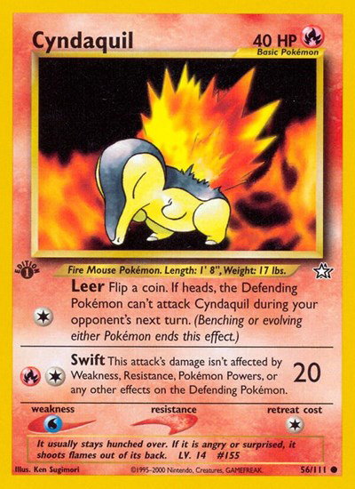 Cyndaquil (56) 56 — Neo Genesis