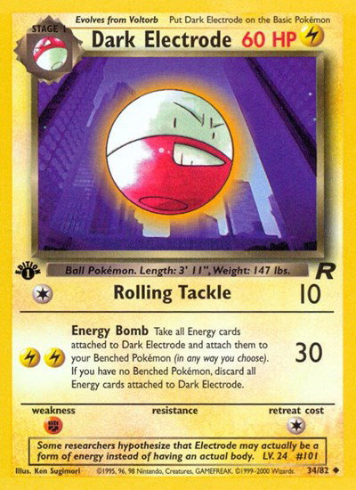 Dark Electrode 34 — Team Rocket