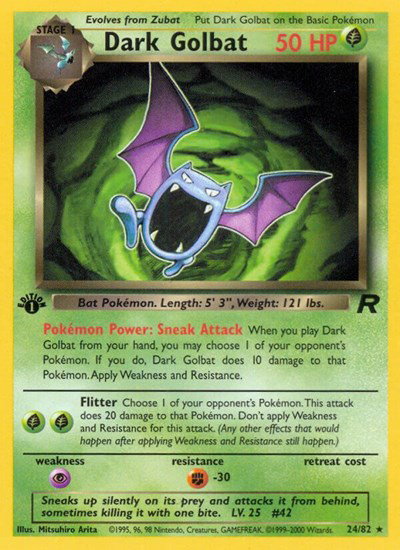 Dark Golbat (24) 24 — Team Rocket