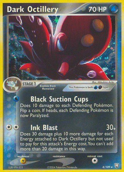 Dark Octillery 8 — EX Team Rocket Returns