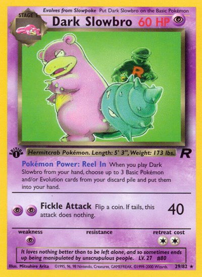 Dark Slowbro (29) 29 — Team Rocket