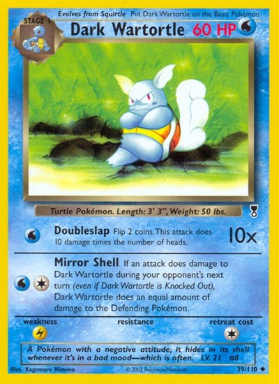 Dark Wartortle 39 — Legendary Collection