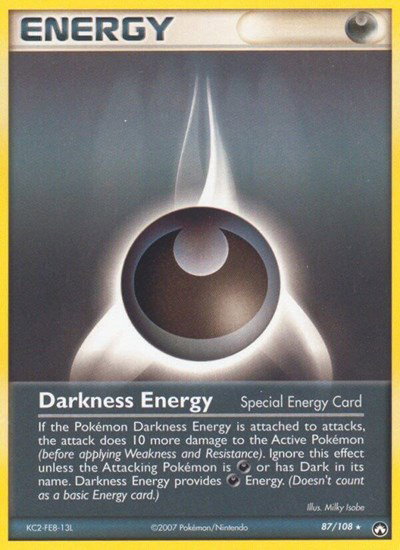 Darkness Energy (Special) 87 — EX Power Keepers