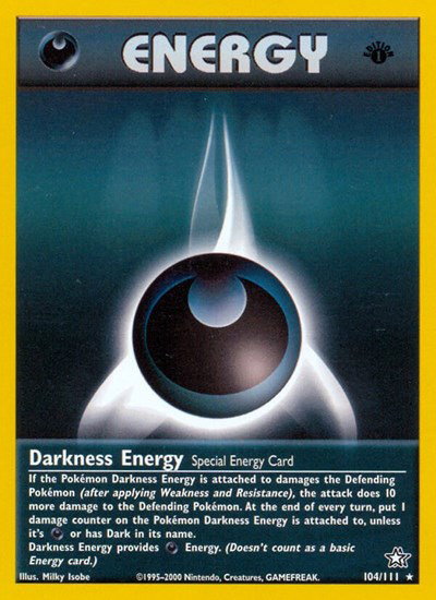 Darkness Energy (Special) 104 — Neo Genesis