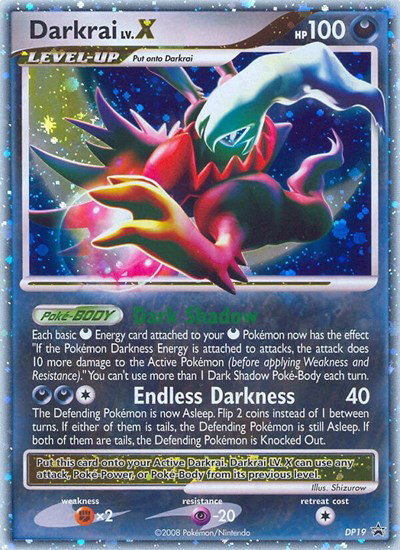 Darkrai Lv.X DP19 — Diamond and Pearl Promos