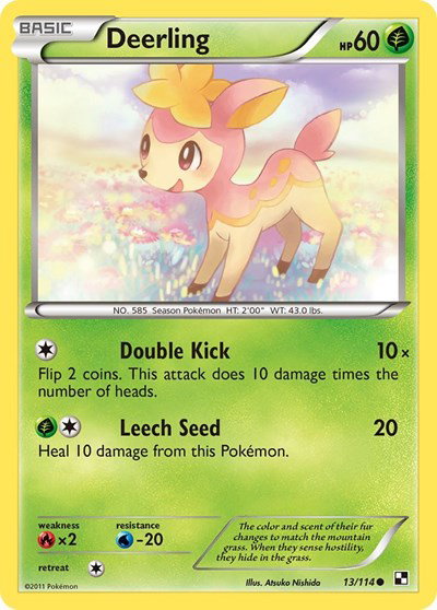 Deerling 13 — Black and White