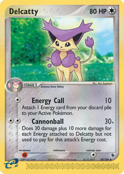 Delcatty (29) 29 — EX Ruby & Sapphire