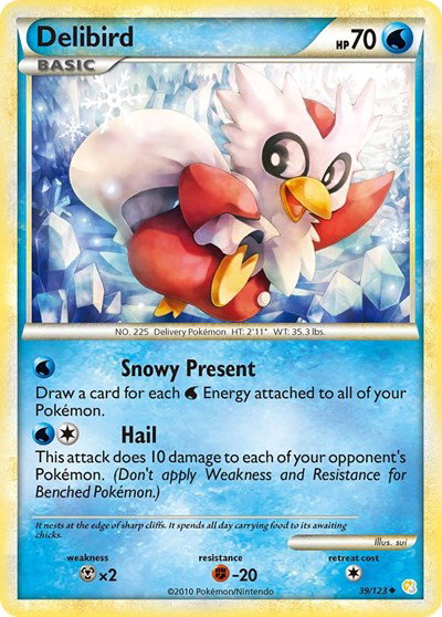 Delibird 39 — HeartGold SoulSilver