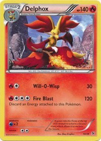 Delphox 10 — Kalos Starter Set