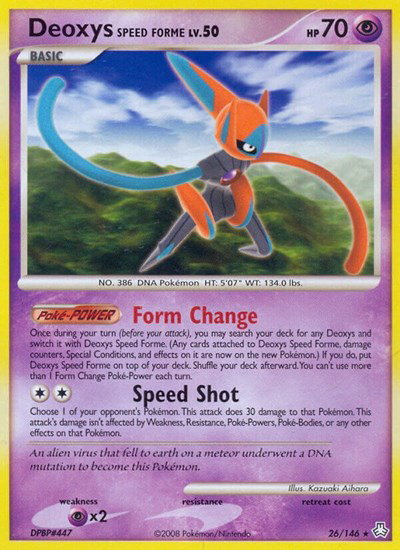 Deoxys Speed Forme 26 — Legends Awakened