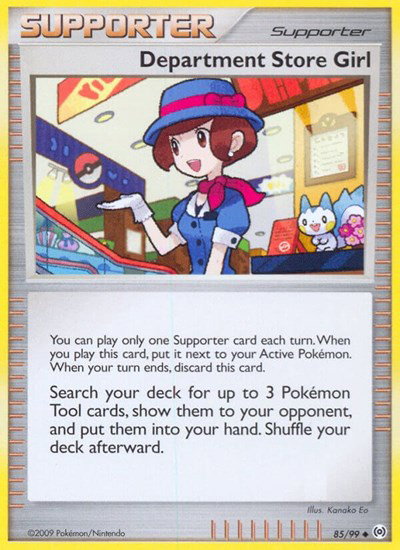 Department Store Girl 85/99 — Platinum Arceus