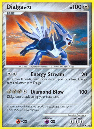 Dialga Lv. 73 23 — Platinum