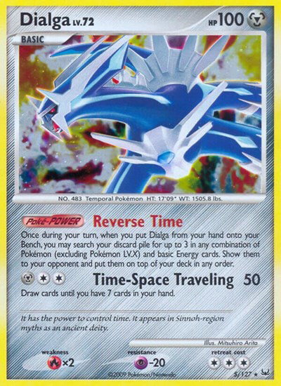 Dialga Lv. 72 5 — Platinum