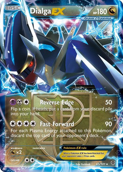 Dialga EX (Team Plasma) 65 — Plasma Blast