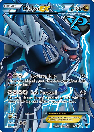 Dialga EX (Team Plasma) (99 Full Art) 99 — Plasma Blast