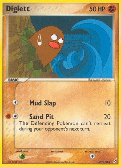 Diglett 50 — EX Crystal Guardians