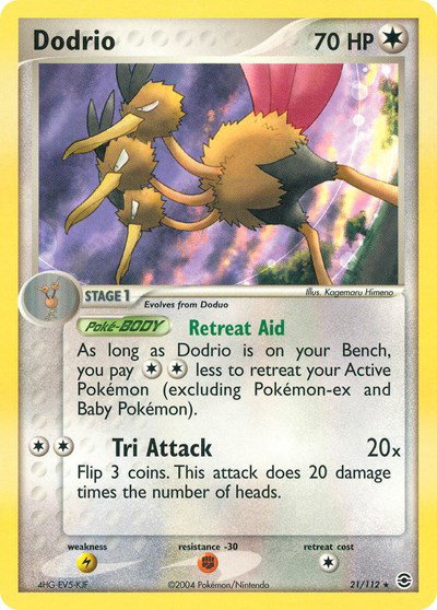 Dodrio 21 — EX FireRed & LeafGreen