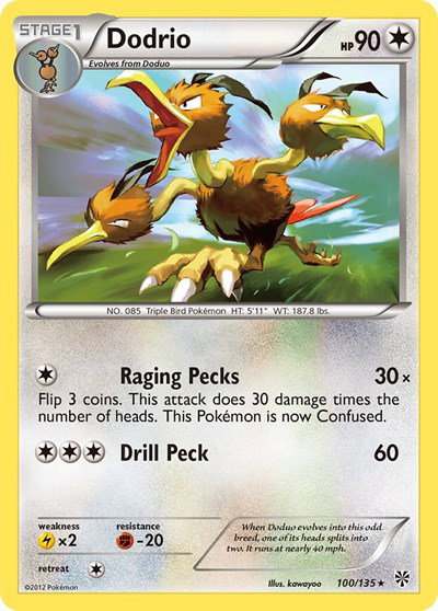 Dodrio 100 — Plasma Storm