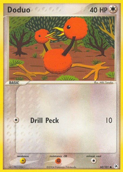 Doduo 60 — EX Hidden Legends