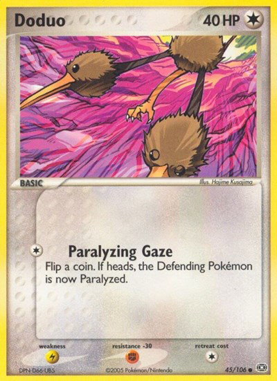 doduo pokemon card value Blaine's Doduo - Gym Challenge [UNCOMMON]