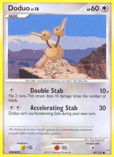 Doduo 80 — Mysterious Treasures