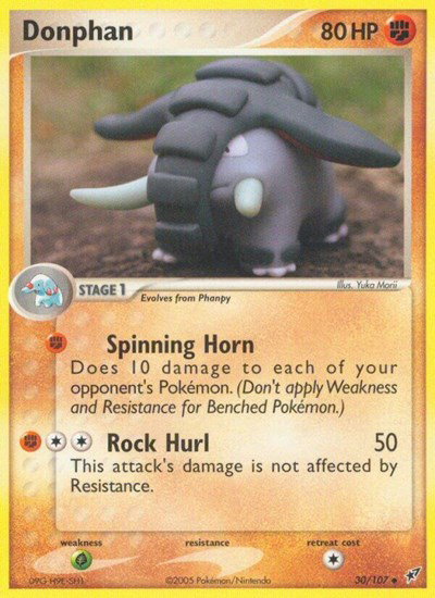 Donphan 30 — EX Deoxys