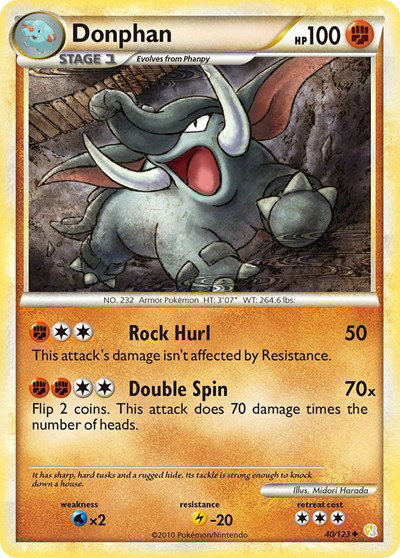 Donphan 40 — HeartGold SoulSilver