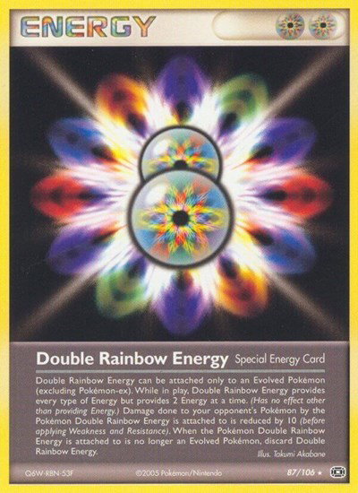 Double Rainbow Energy 87 — EX Emerald