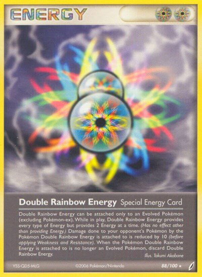 Double Rainbow Energy 88 — EX Crystal Guardians