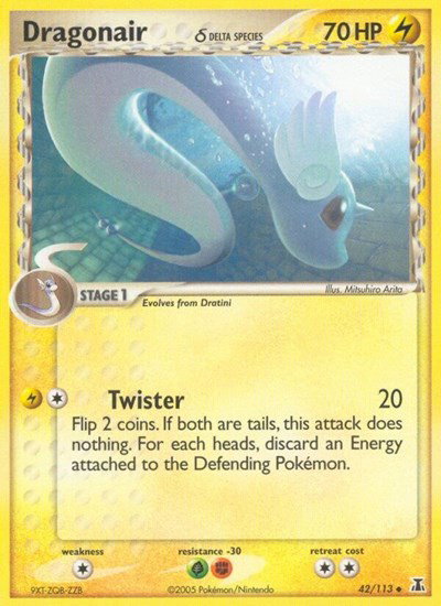 Dragonair 42 — EX Delta Species