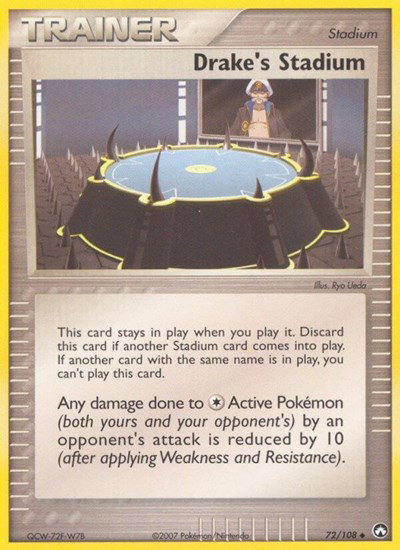 Drake's Stadium 72 — EX Power Keepers
