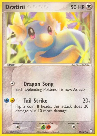 dratini pokemon card price - 157/197 - Obsidian Flames - Reverse Foil Obsidian Flames Type Dratini - Team Rocket Returns
