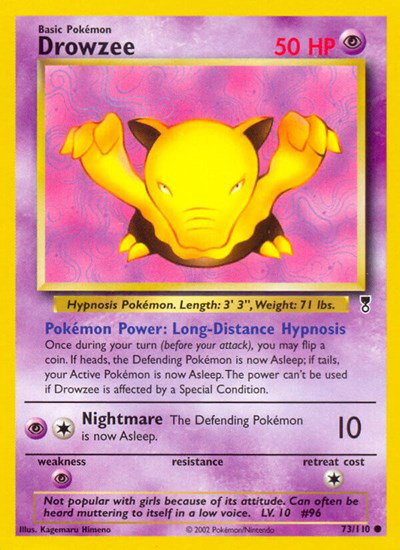 Drowzee 73 — Legendary Collection